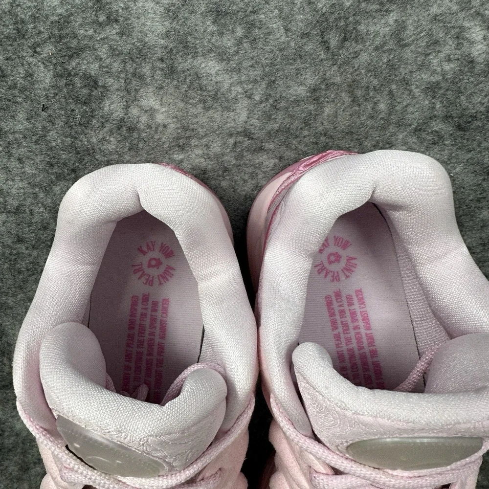 Nike KD 17 Aunt Pearl Basketball Shoes Mens Size 13 Pink Foam FZ1518-600